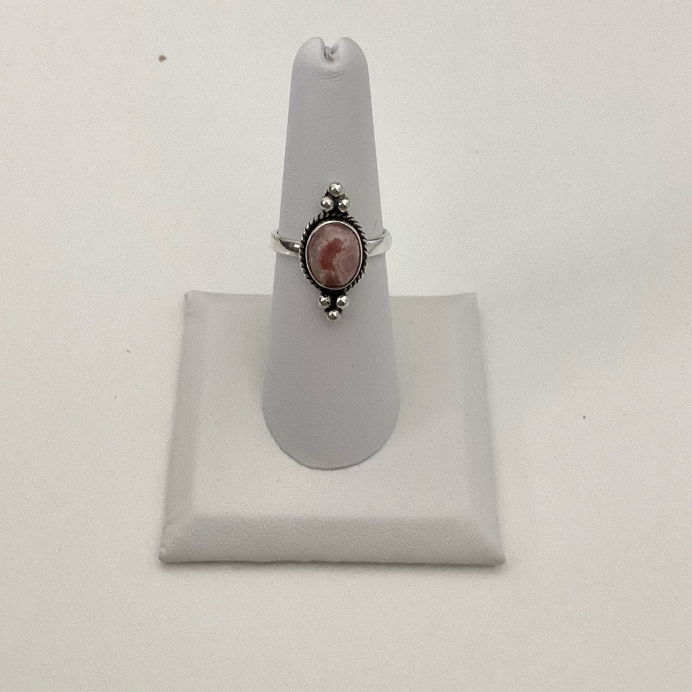 NEW Rhodochrosite - Argentina Sterling Silver Ring